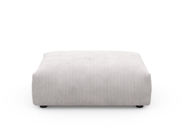 sofa seat - cord velour - platinum - 105cm x 84cm