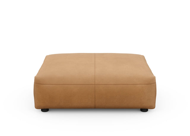 sofa seat - leather - brown - 105cm x 84cm