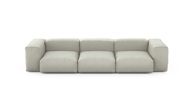 Preset three module sofa - linen - stone - 314cm x 115cm