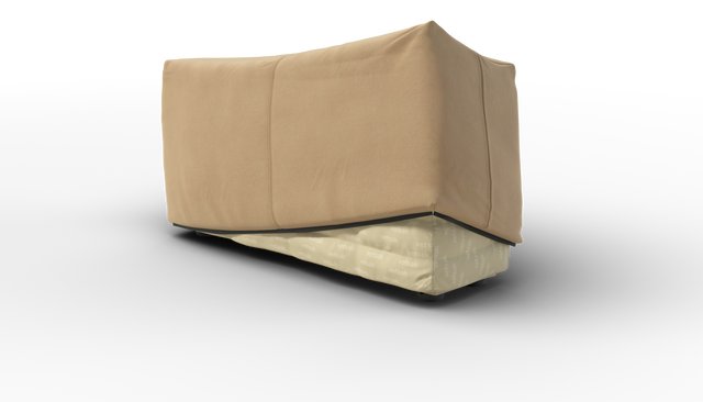 vetsak | Cover Sofa Side Large - Leather - Beige