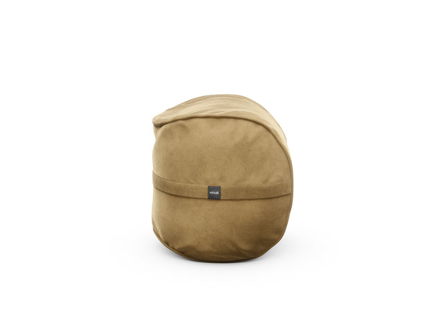 footsak cover - velvet - caramel - 60cm x 45cm