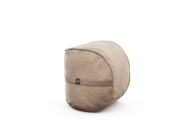footsak cover - velvet - stone - 60cm x 45cm