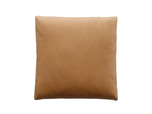jumbo pillow - leather - brown - 100cm x 100cm