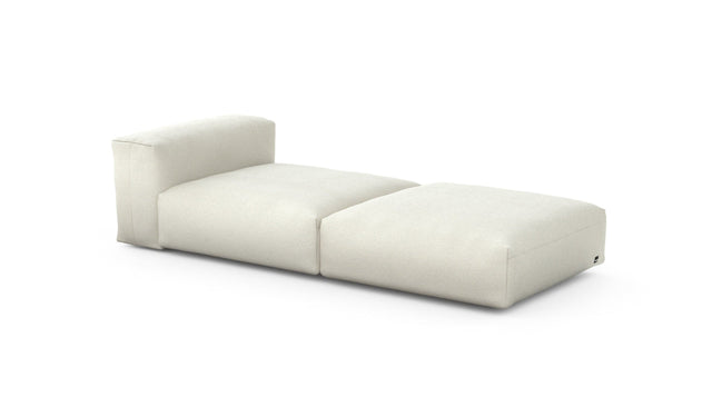 Preset lounger - linen - platinum - 241cm x 105cm