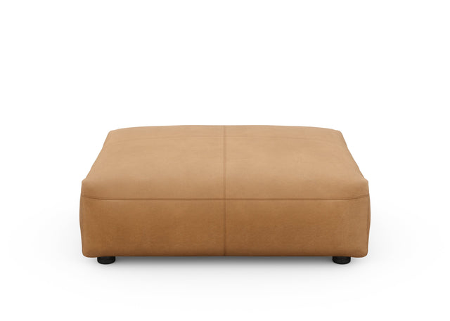 sofa seat cover - leather - brown - 105cm x 84cm