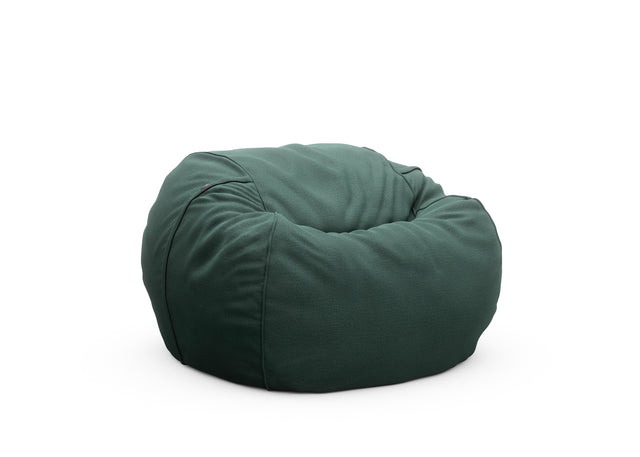 the beanbag - linen - forest - 110cm x 70cm